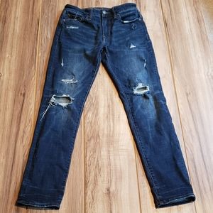 American Eagle Men's Distressed Slim Jeans
